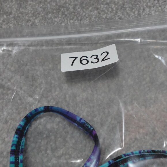 Athleta Bikini Top Women's Small Blue Adjustable Straps Buckle Padded Swimwear - Picture 8 of 8